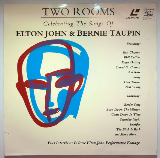 EBOND Two Rooms Celebrating The Song Of Elton John Bernie Taupin  Laser Disc Pal