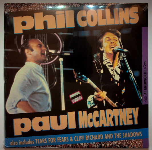 EBOND Live At Knebworth - Phil Collins Paul Mccartney - Laser Disc Pal