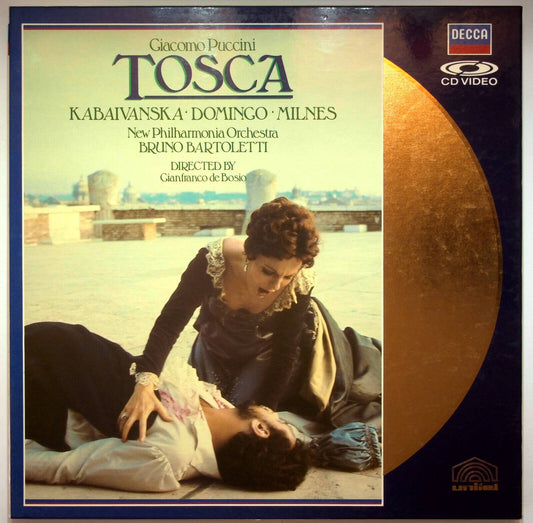 EBOND Giacomo Puccini Tosca - Laser Disc CD Video Pal