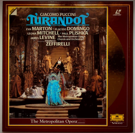 EBOND Giacomo Puccini Turandot - Laser Disc CD Video Pal