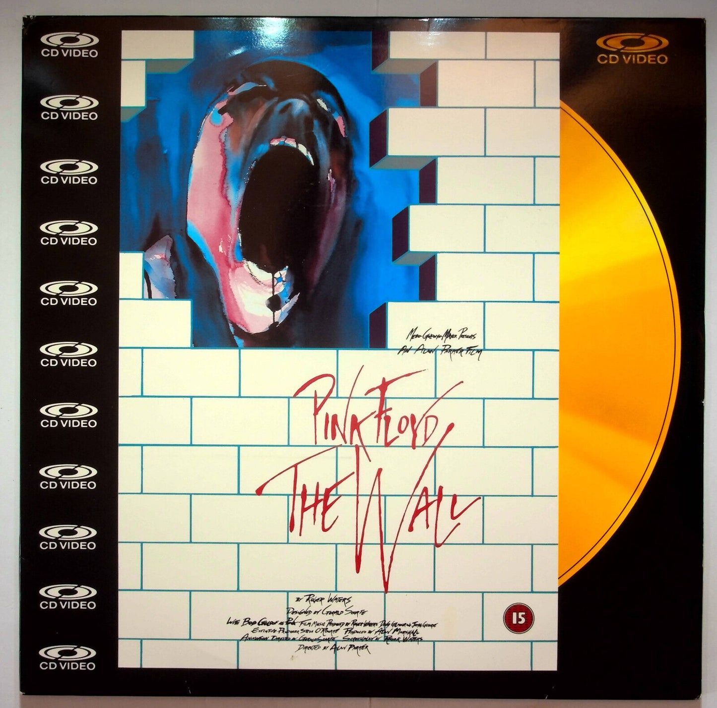 EBOND Pink Floyd The Wall - Laser Disc CD Video Pal