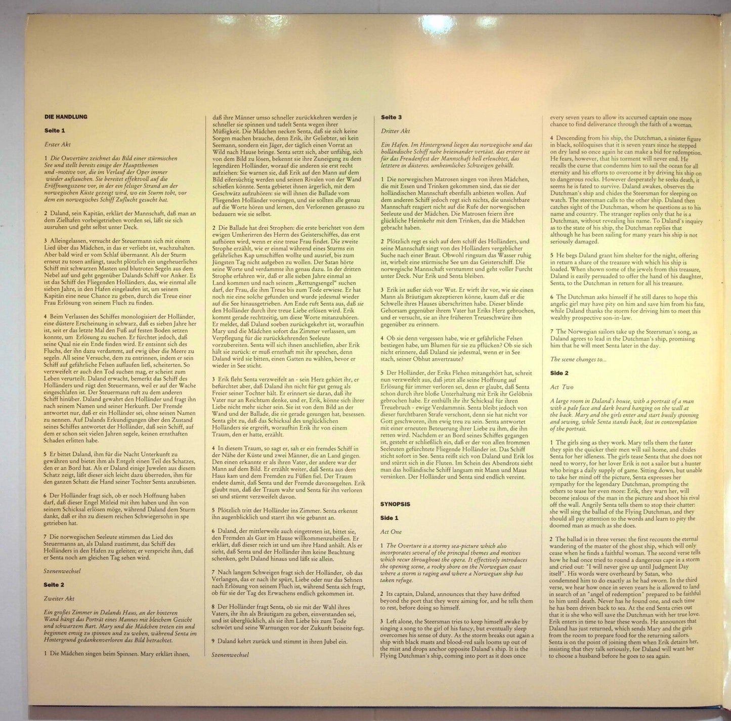 EBOND Wolfgang Sawallisch - Wagner Der Fliegende Hollander - Laser Disc Pal