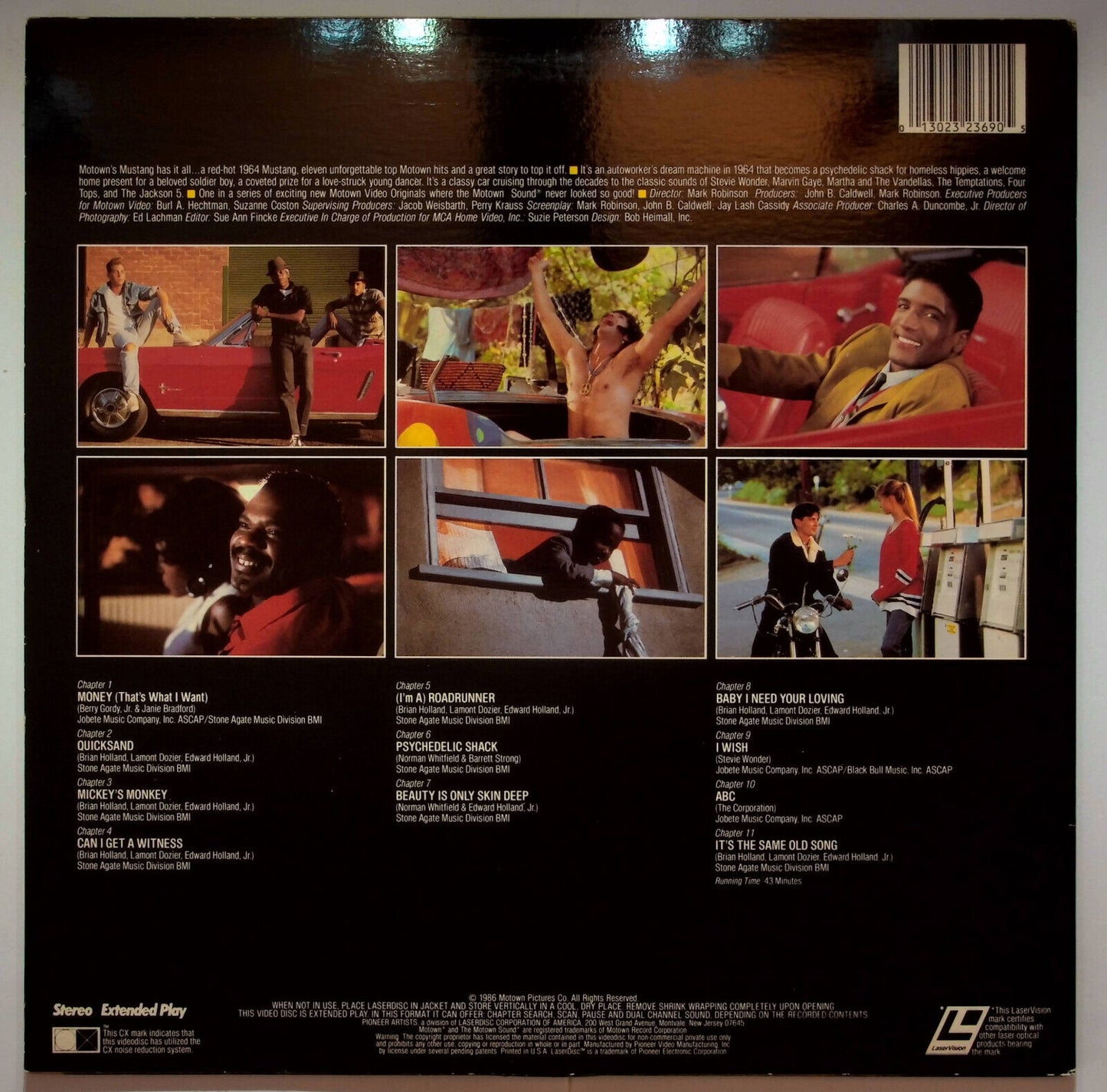 EBOND Motown's Mustang - Laser Disc Ntsc