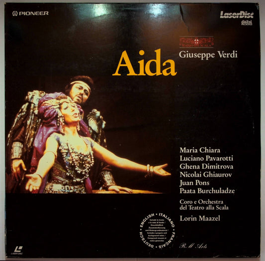 EBOND Giuseppe Verdi Aida - Teatro La Scala - Laser Disc Pal