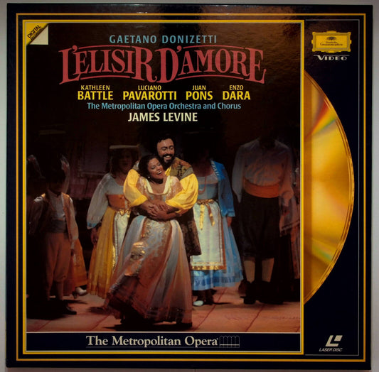 EBOND Gaetano Donizetti - L'elisir D'amore The Metropolitan Opera Laser Disc Pal