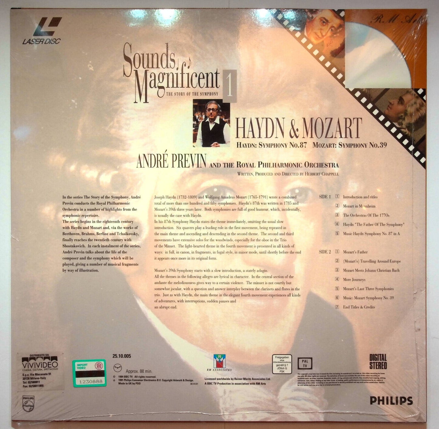 EBOND Sound Magnificent The Story Of The Symphony 1 - Laser Disc Pal