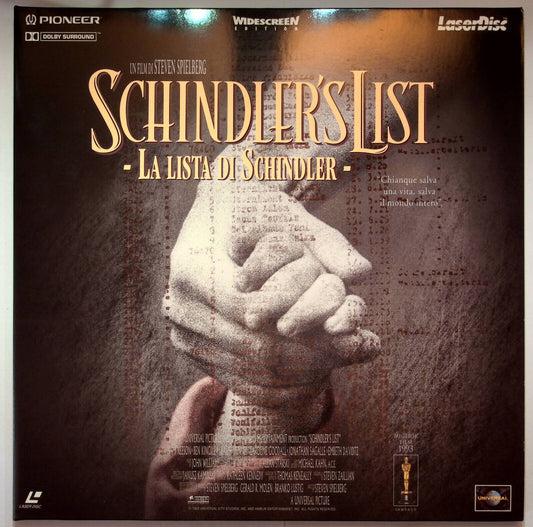 EBOND Schindler's List - Laser Disc Pal