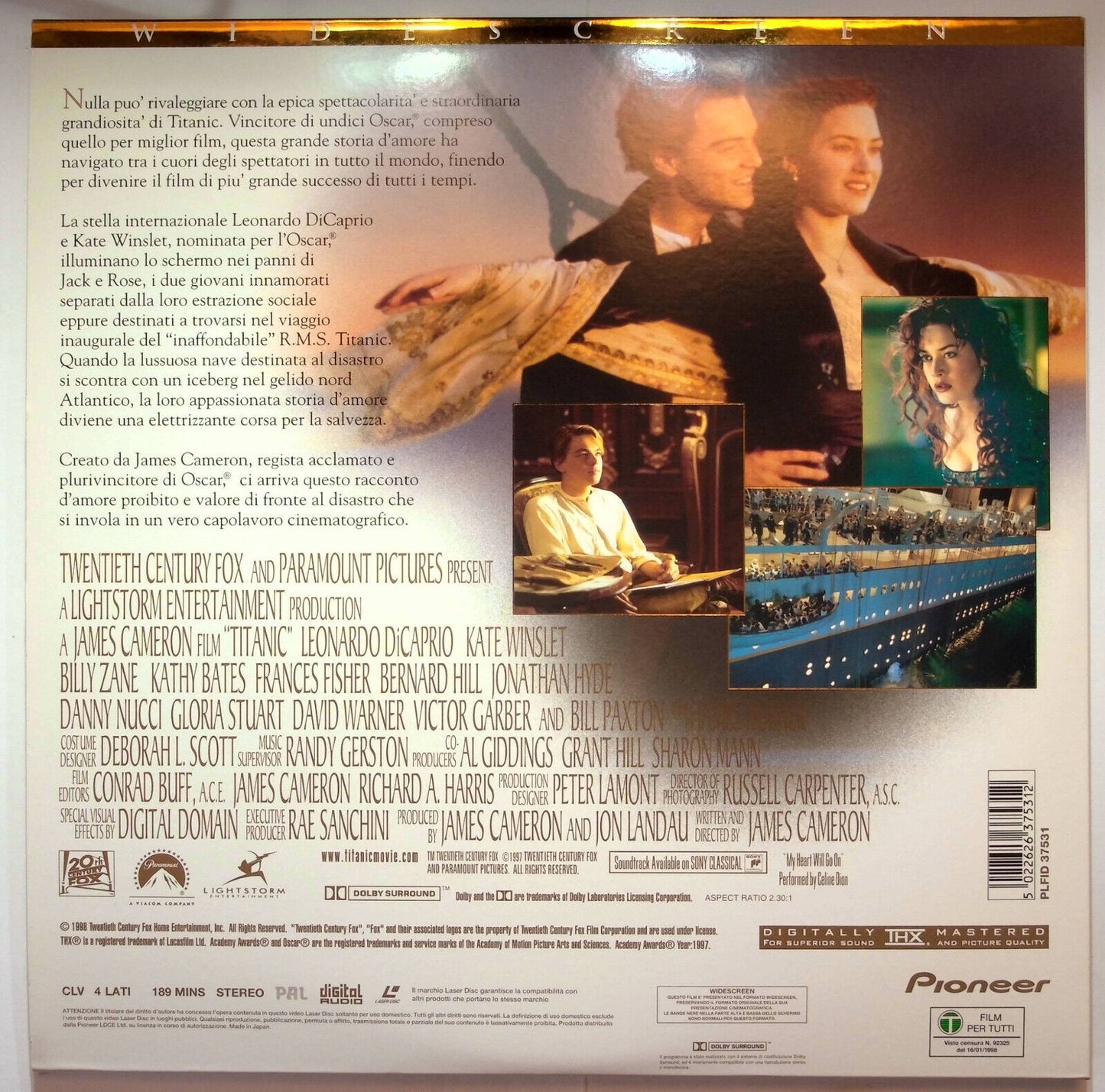 EBOND Titanic - Laser Disc Pal