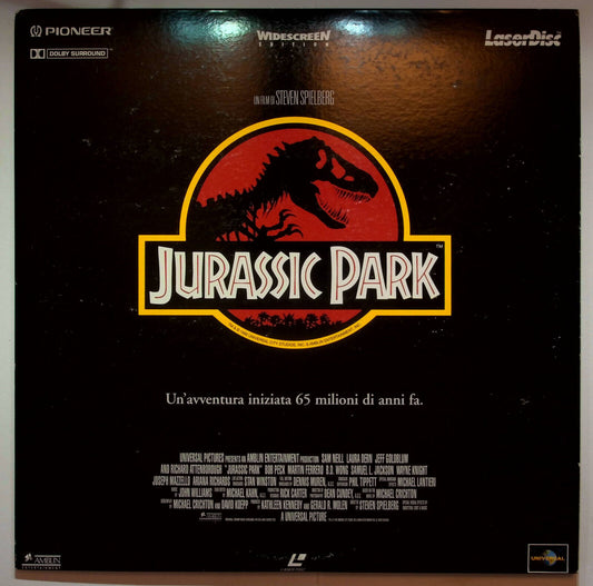 EBOND Jurassic Park (1993) - Laser Disc Pal