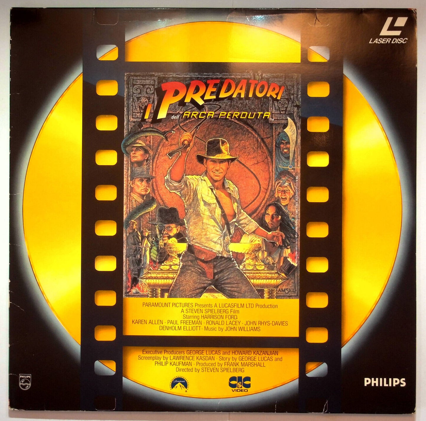 EBOND I Predatori Dell'arca Perduta - Laser Disc Pal