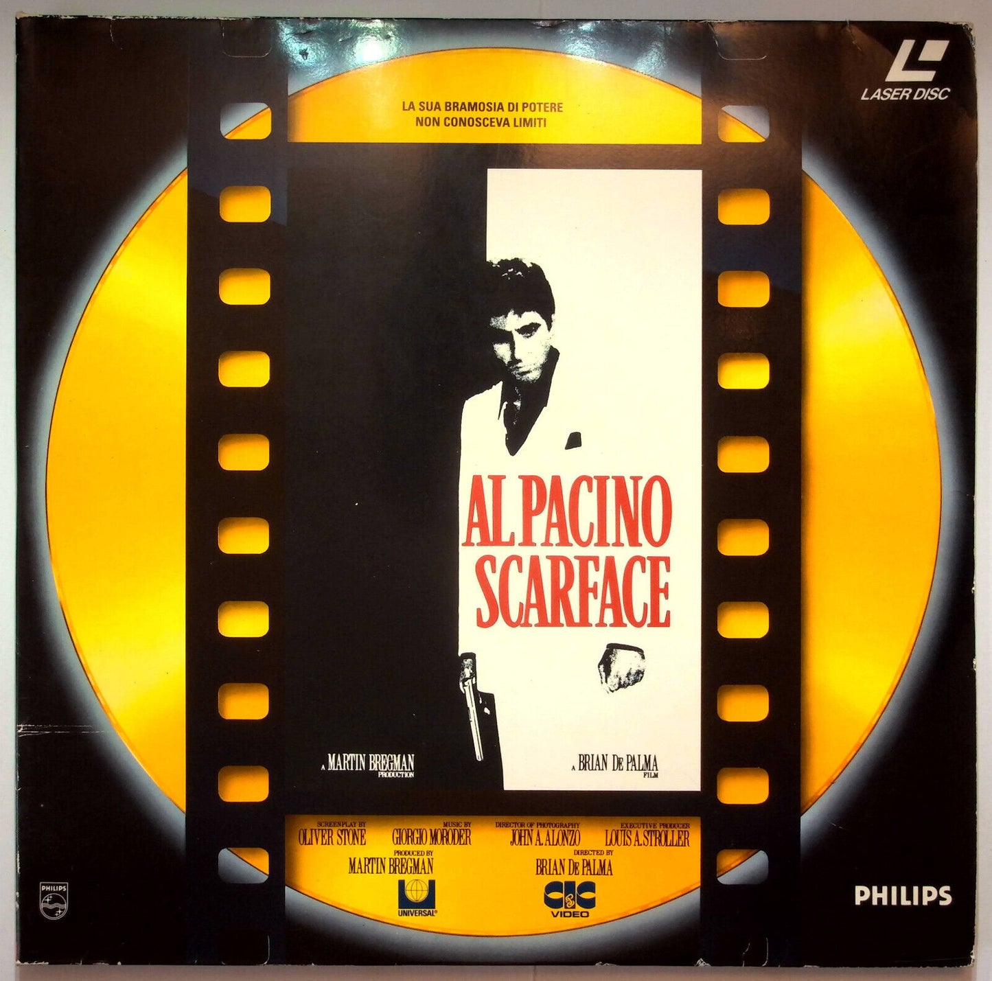 EBOND Al Pacino Scarface - 2 Dischi - Laser Disc Pal