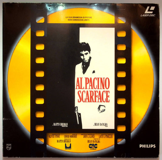 EBOND Al Pacino Scarface - 2 Dischi - Laser Disc Pal