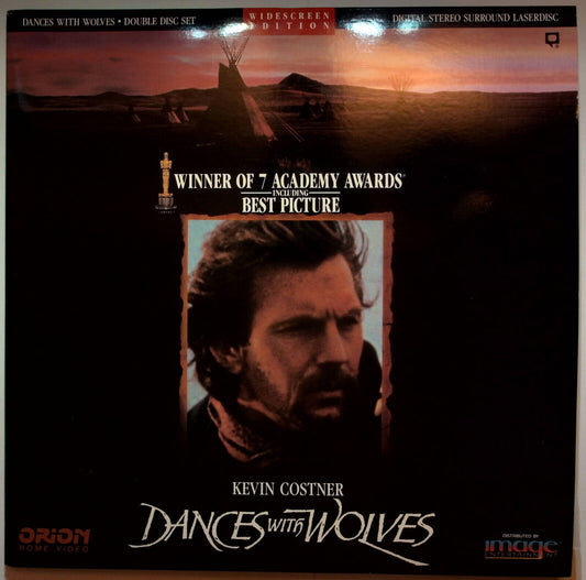 EBOND Dances With Wolves - Uk Laser Disc Ntsc