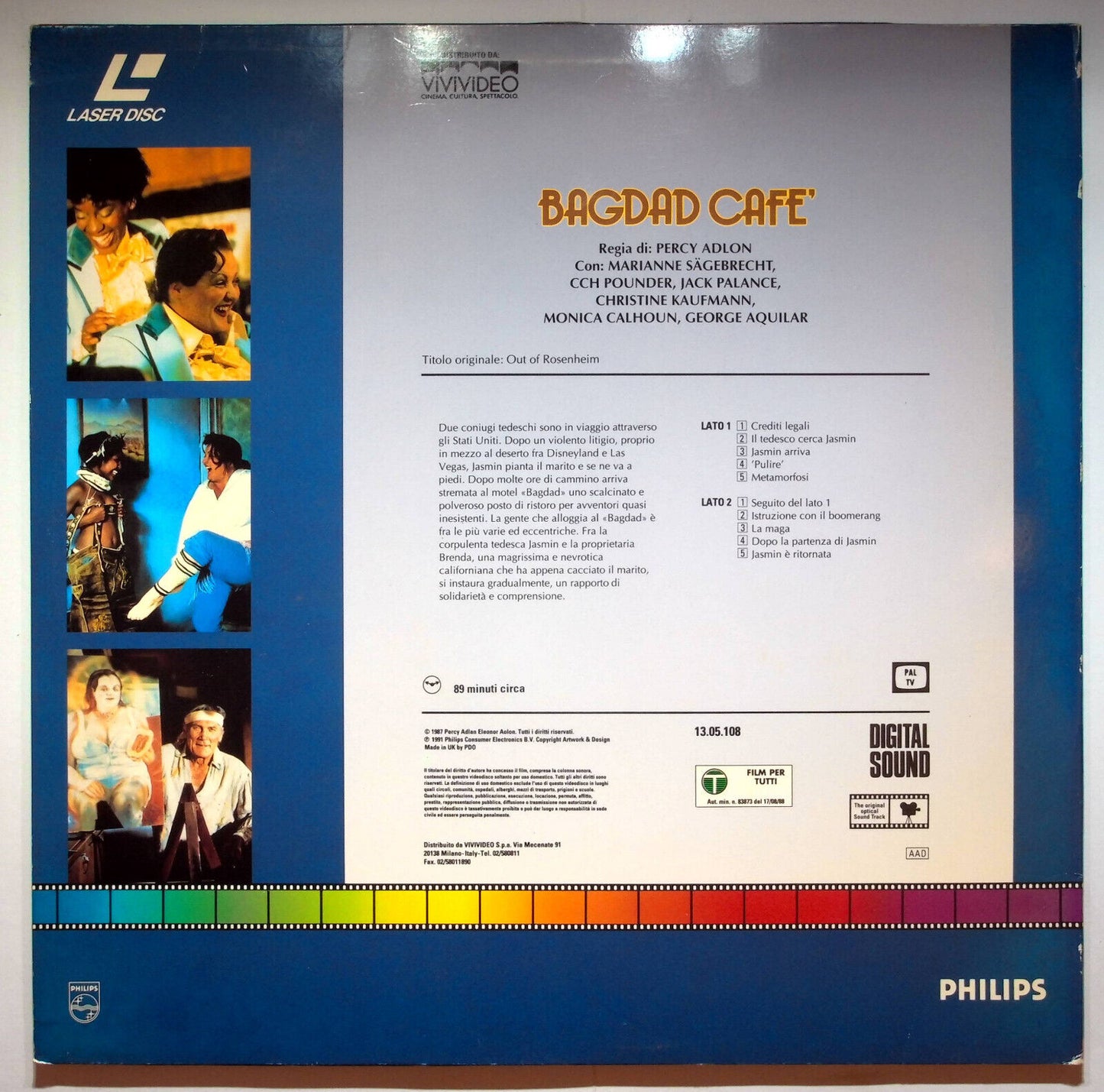 EBOND Bagdad Cafe - Laser Disc Pal