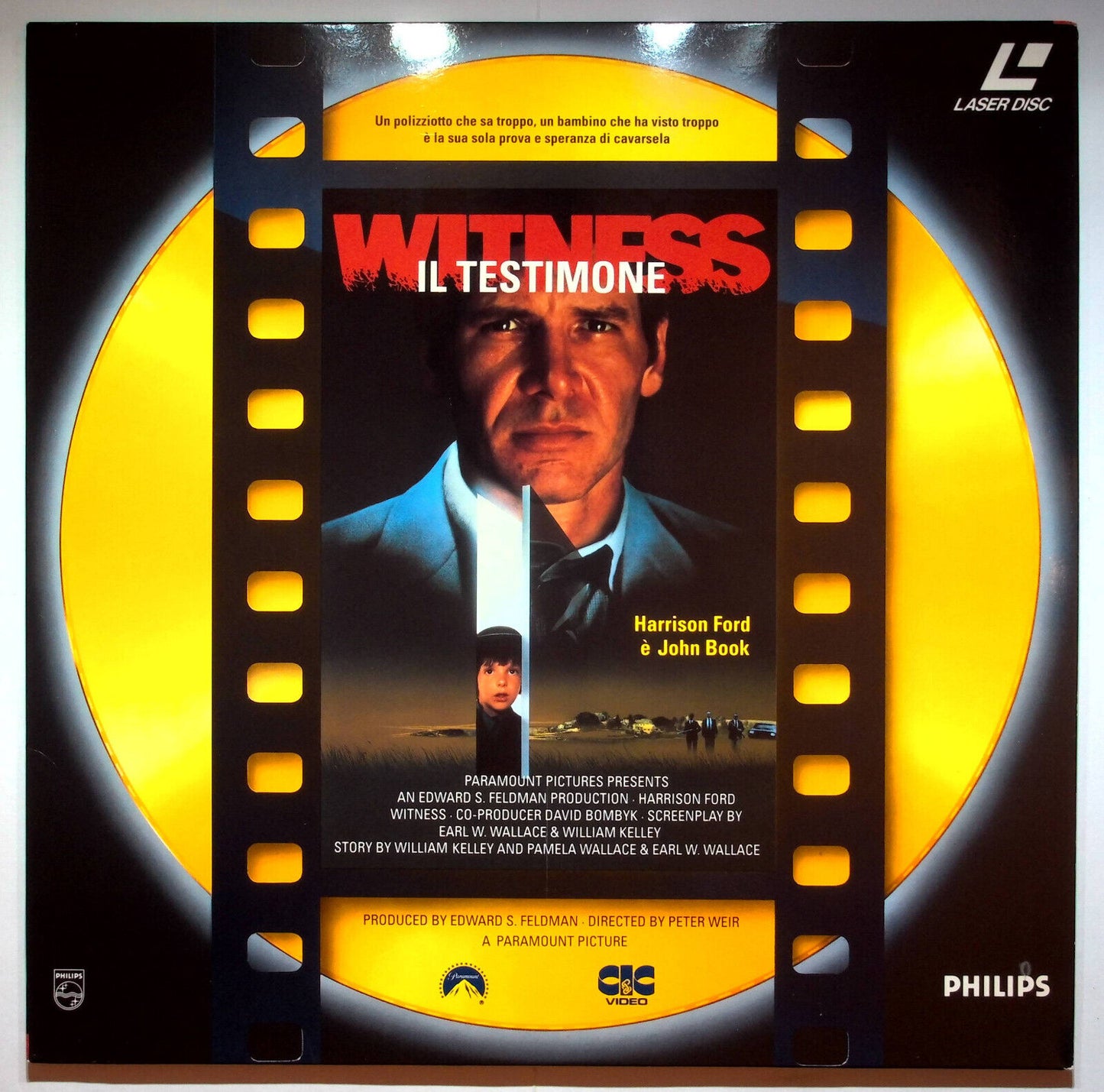 EBOND Witness Il Testimone - Laser Disc Pal