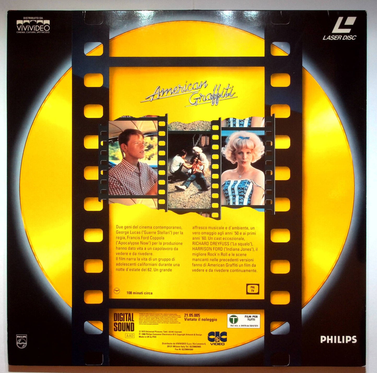 EBOND American Graffiti - Laser Disc Pal