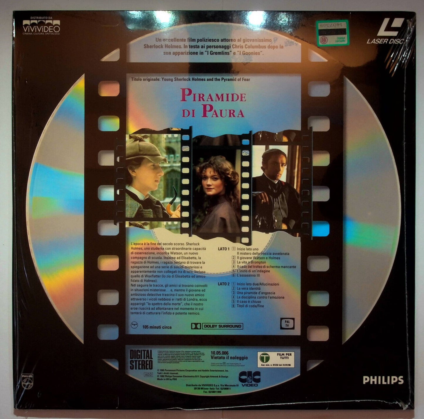 EBOND Piramide Di Paura - Laser Disc Pal
