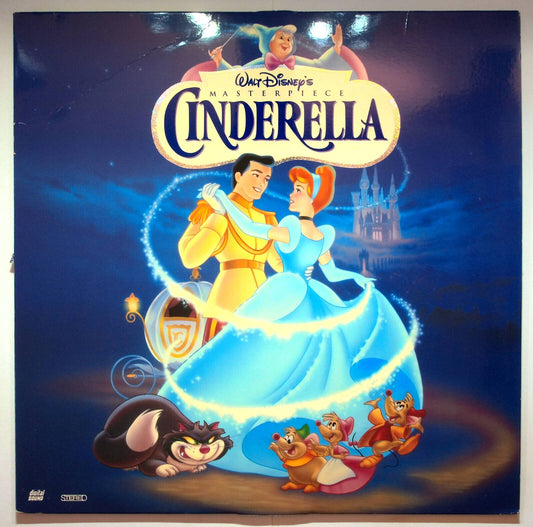 EBOND Cinderella - Walt Disney's - Laser Disc Ntsc