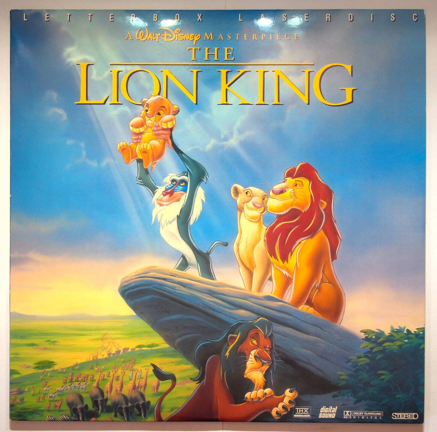 EBOND The Lion King - Walt Disney's - Laser Disc Ntsc