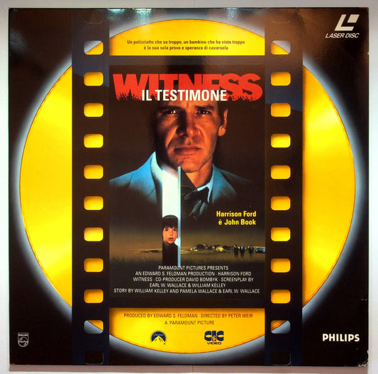 EBOND Witness Il Testimone - Laser Disc Pal