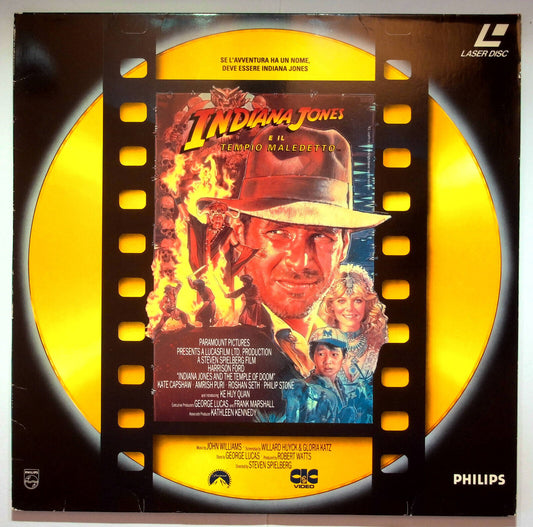 EBOND Indiana Jones e Il Tempio Maledetto - Laser Disc Pal