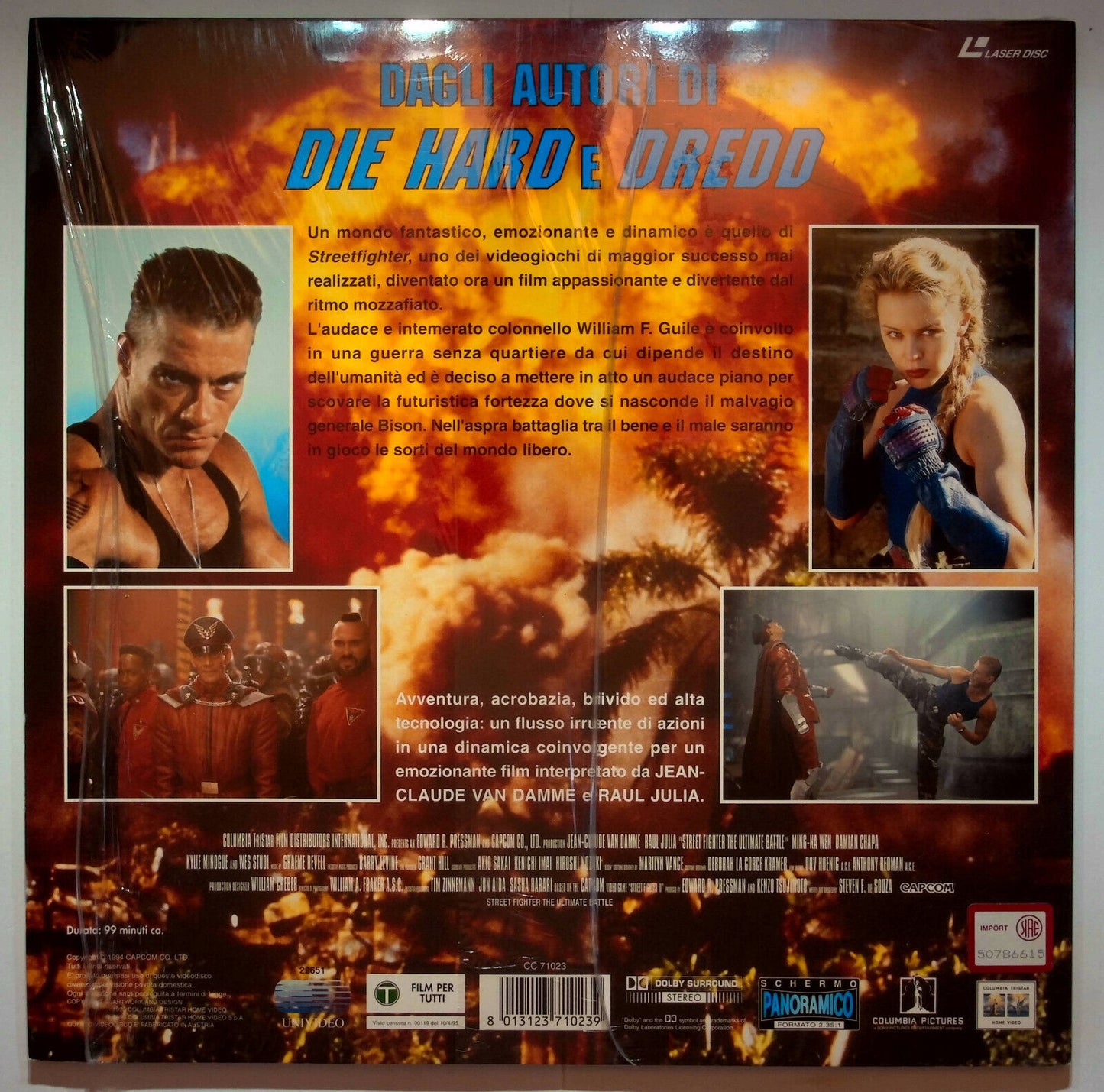 EBOND Street Fighter - Sfida Finale - Laser Disc Pal