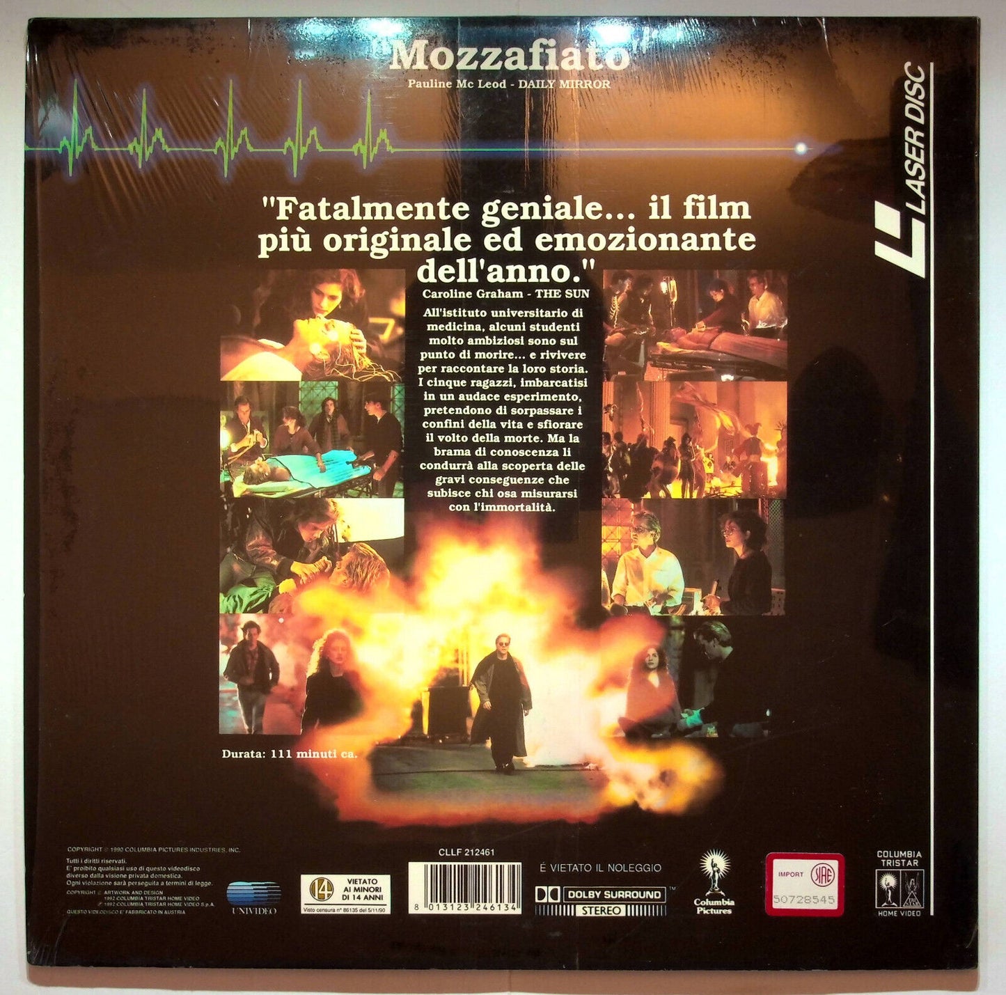 EBOND Linea Mortale - Laser Disc Pal