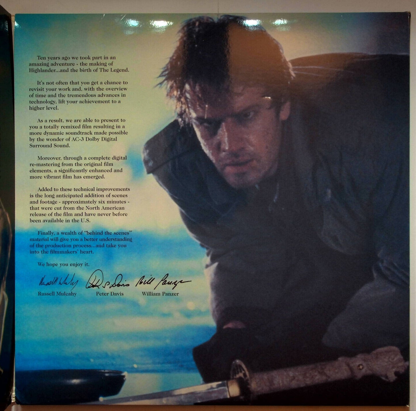 EBOND Highlander 10th Anniversary Director's Cut  - Laser Disc Ntsc