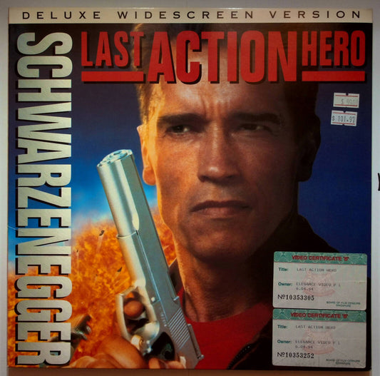 EBOND Last Action Hero - Laser Disc Ntsc