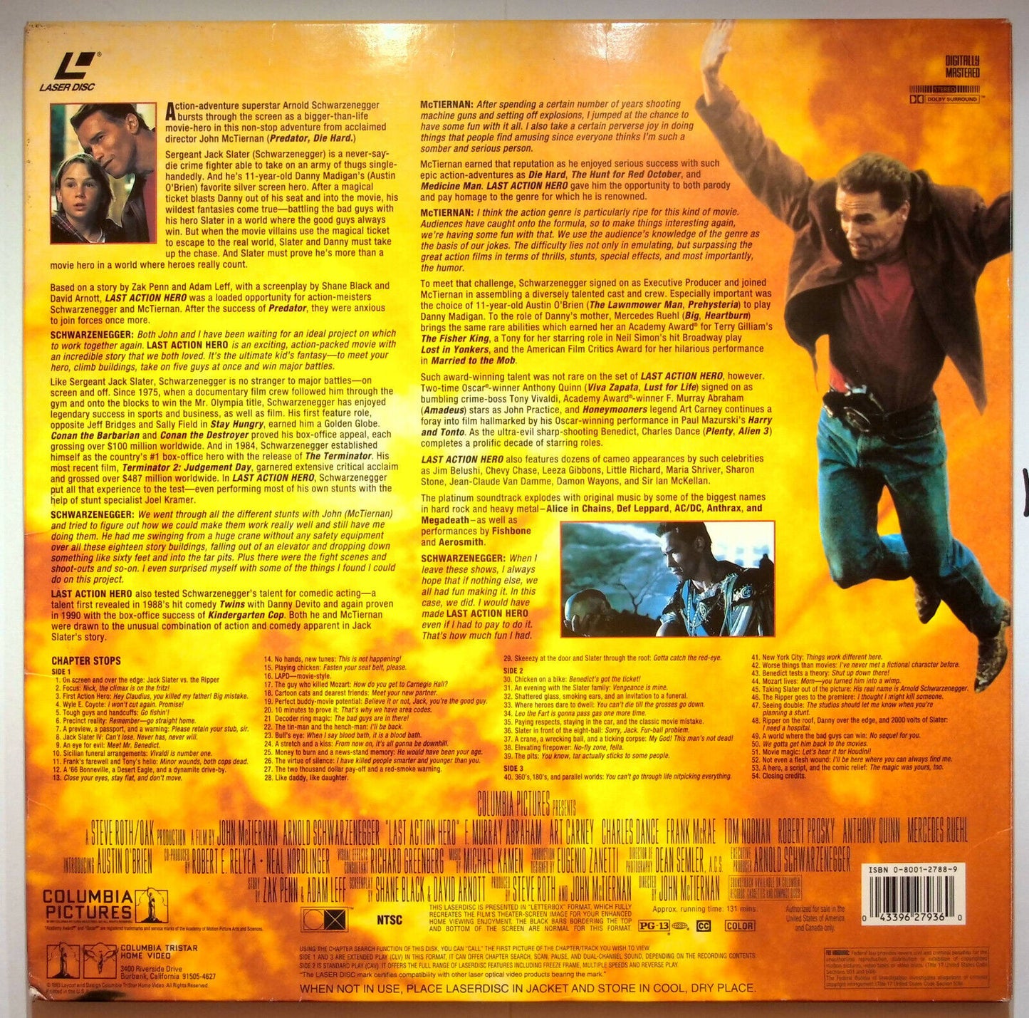 EBOND Last Action Hero - Laser Disc Ntsc