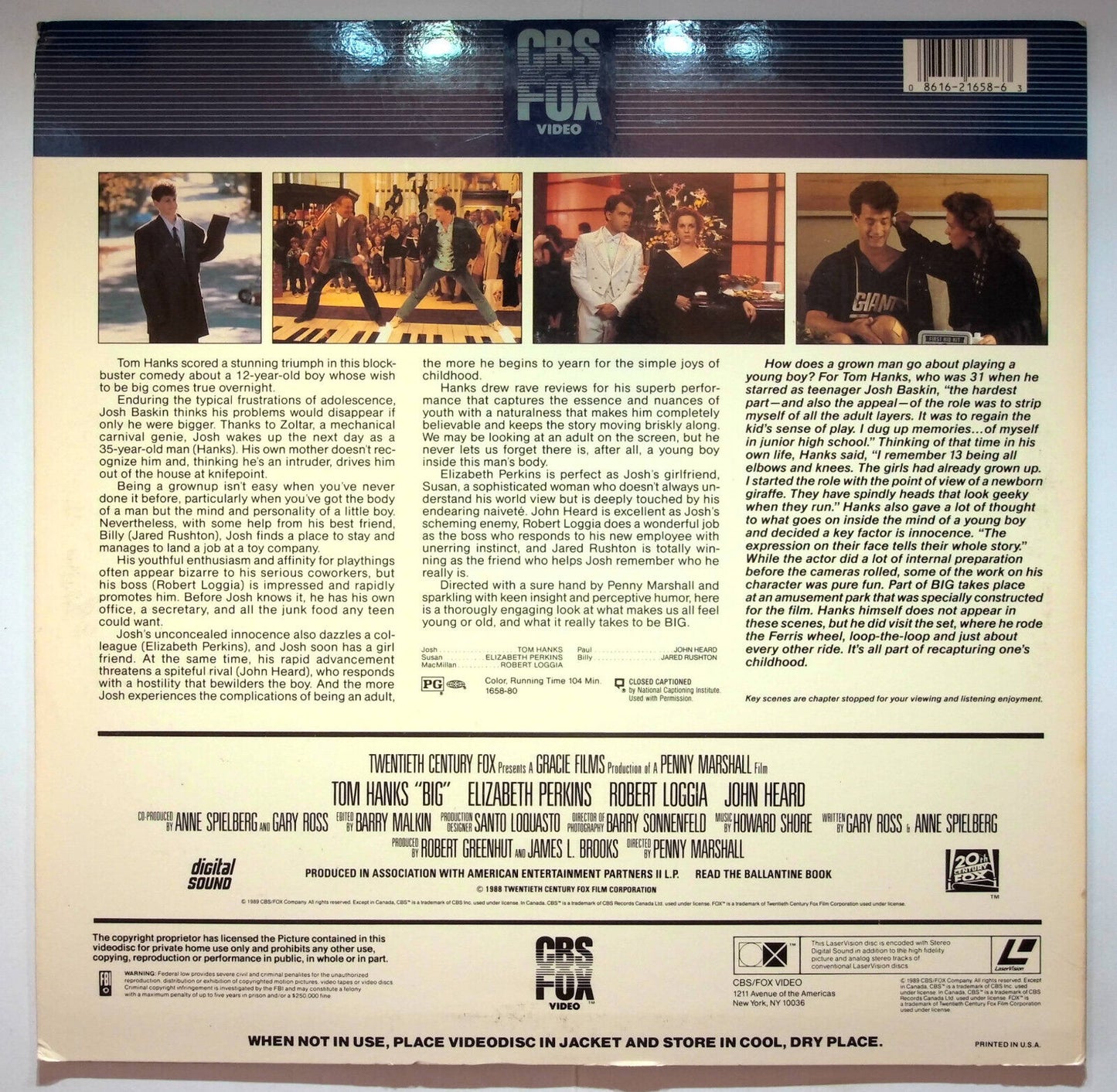 EBOND Big - Laser Disc Ntsc