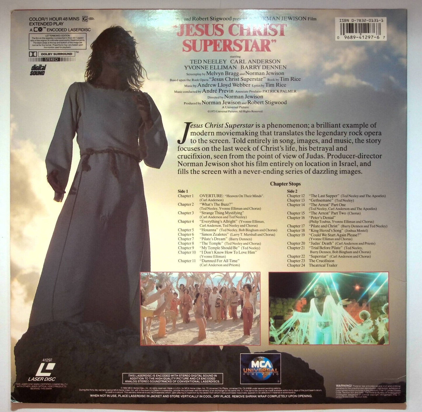 EBOND Jesus Christ Superstar - Laser Disc Ntsc