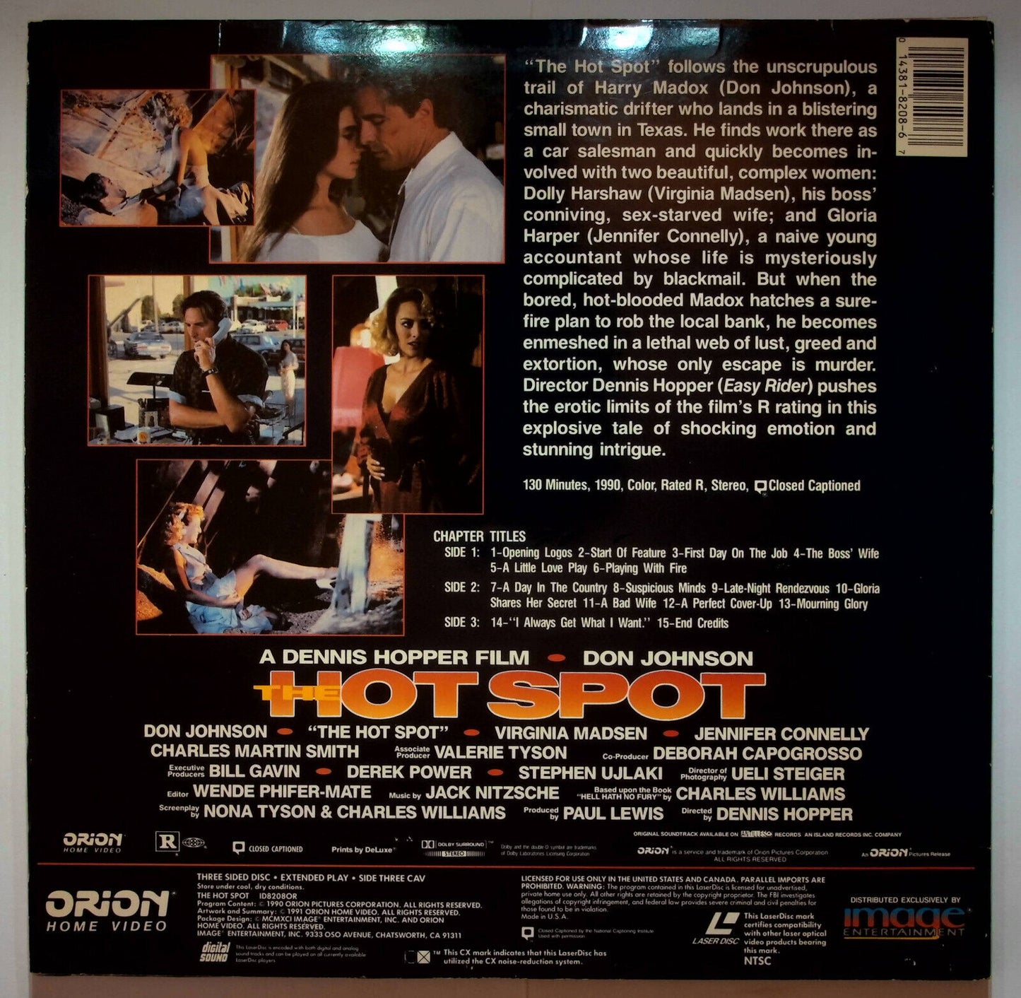 EBOND The Hot Spot - Laser Disc Ntsc
