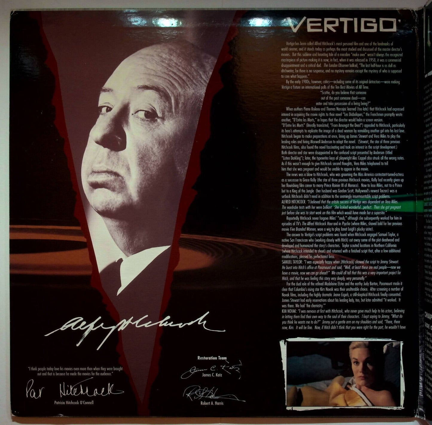 EBOND Vertigo - Laser Disc Ntsc