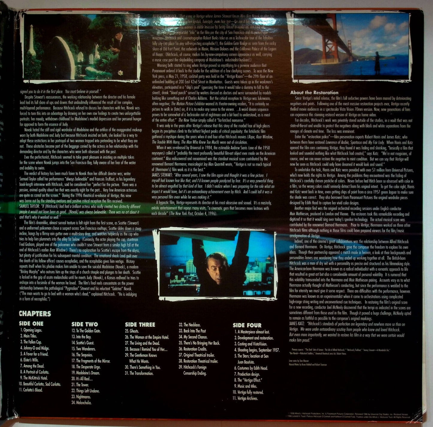 EBOND Vertigo - Laser Disc Ntsc