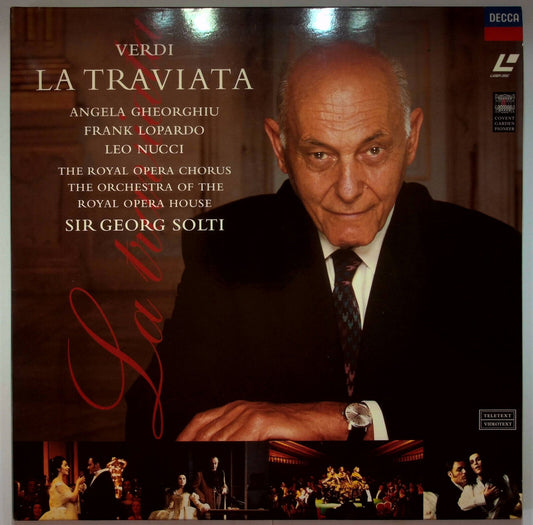 EBOND Giuseppe Verdi La Traviata Royal Opera Gheorghiu/solti - Laser Disc Pal