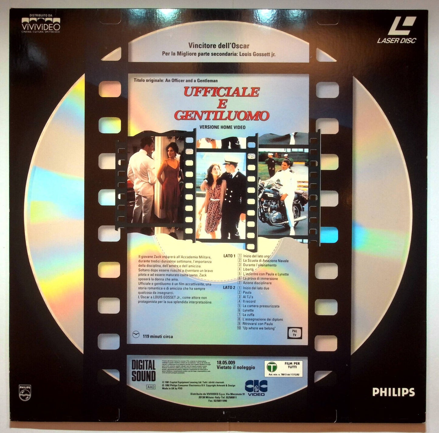 EBOND Ufficiale E Gentiluomo - Laser Disc Pal