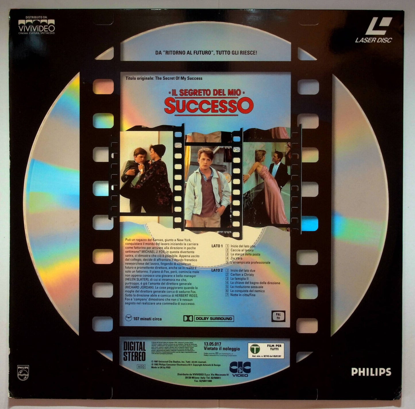 EBOND Il Segreto Del Mio Successo - Laser Disc Pal