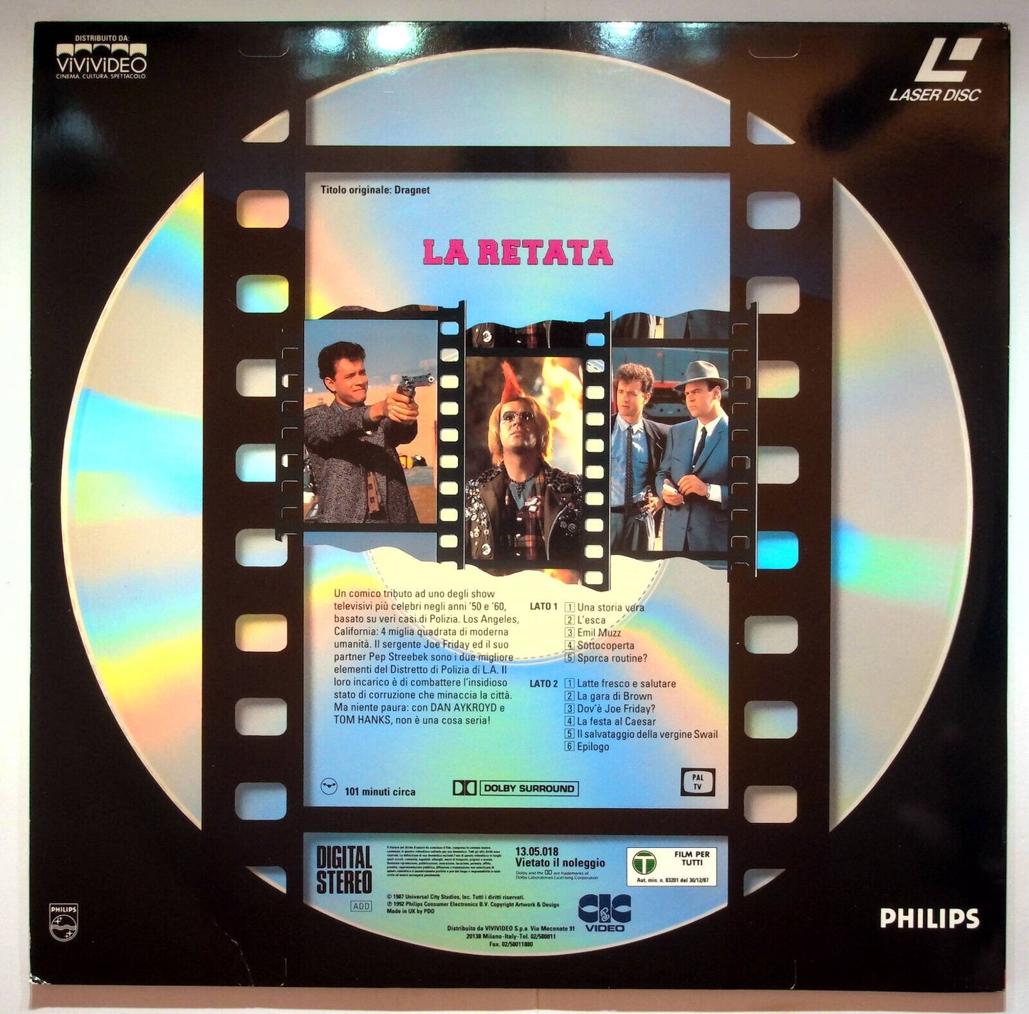 EBOND La Retata - Laser Disc Pal
