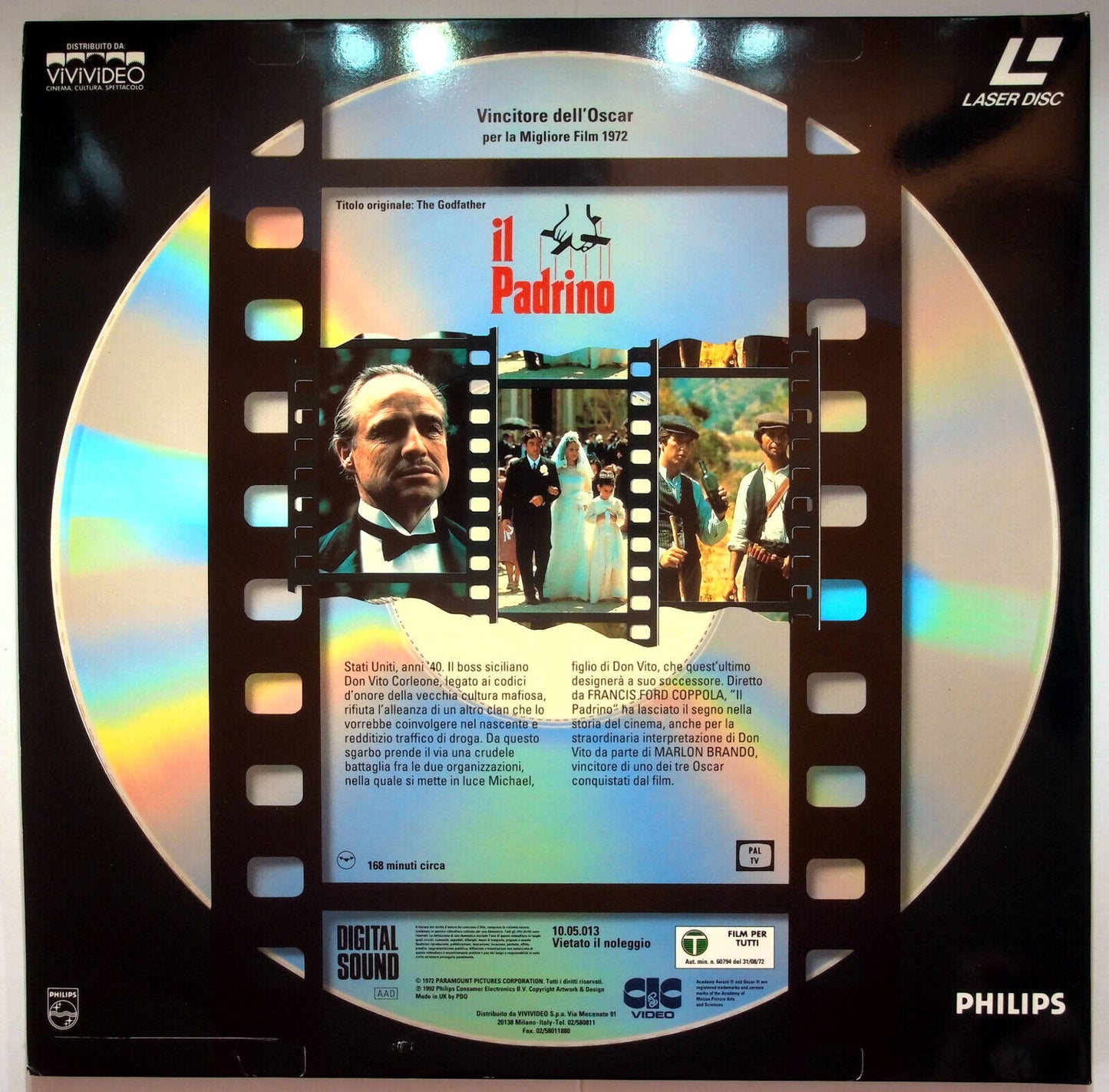 EBOND Il Padrino - Laser Disc Pal
