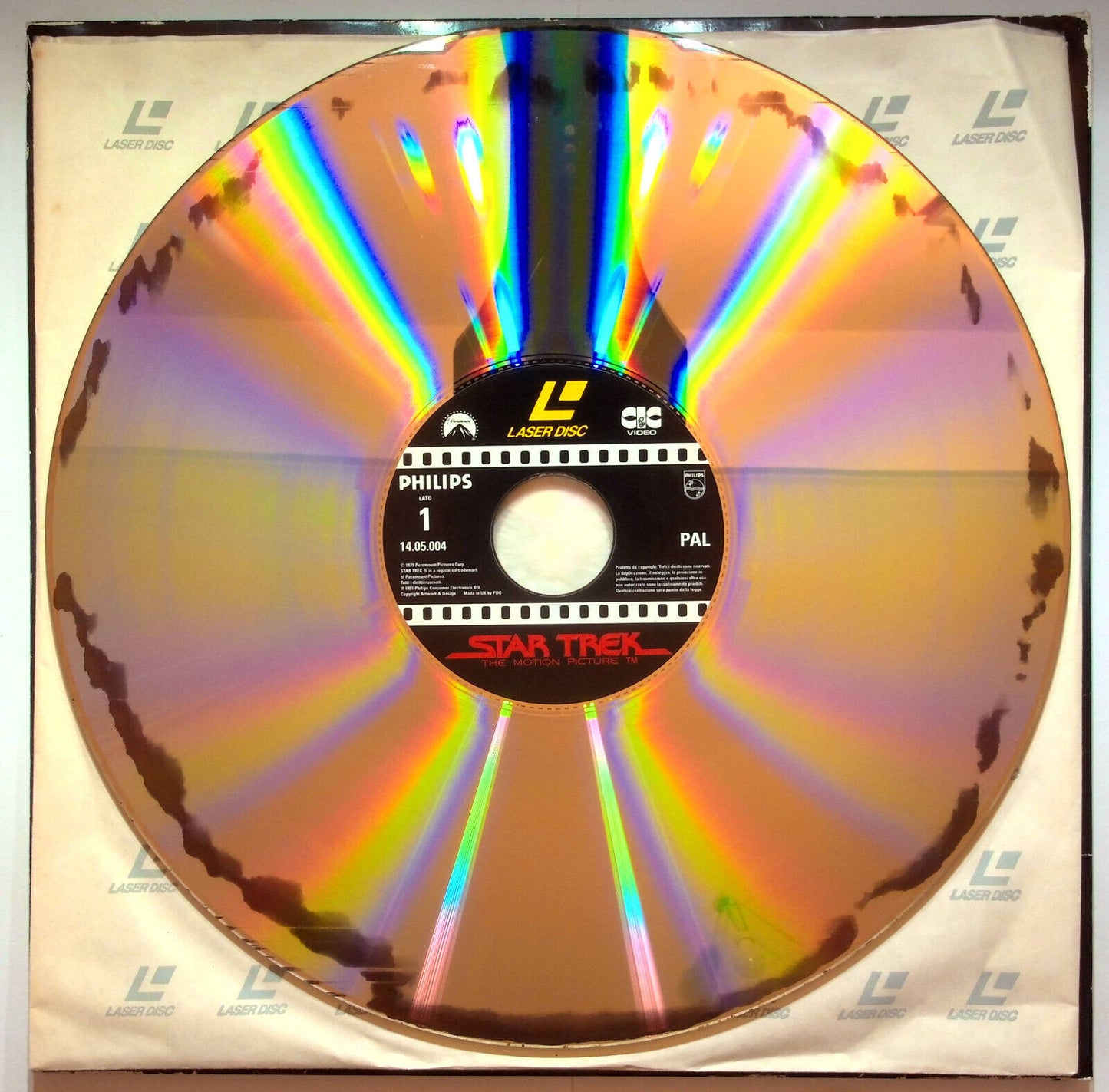 EBOND Star Trek The Motion Picture - Laser Disc Pal