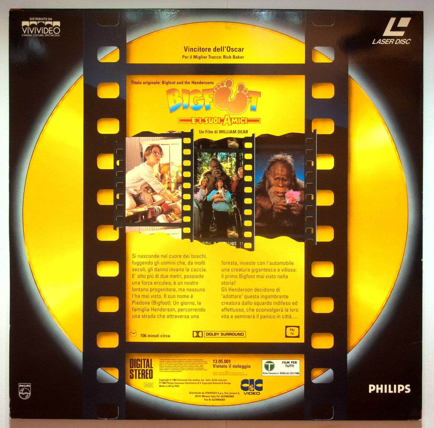 EBOND Bif Foot - Laser Disc Pal