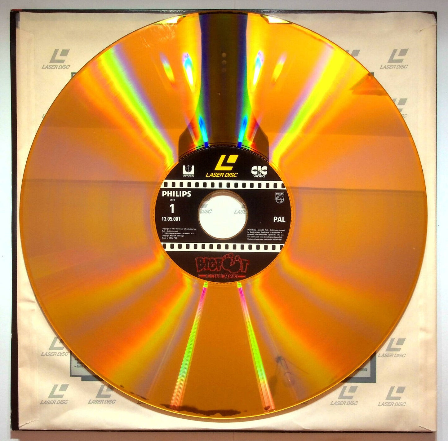 EBOND Bif Foot - Laser Disc Pal
