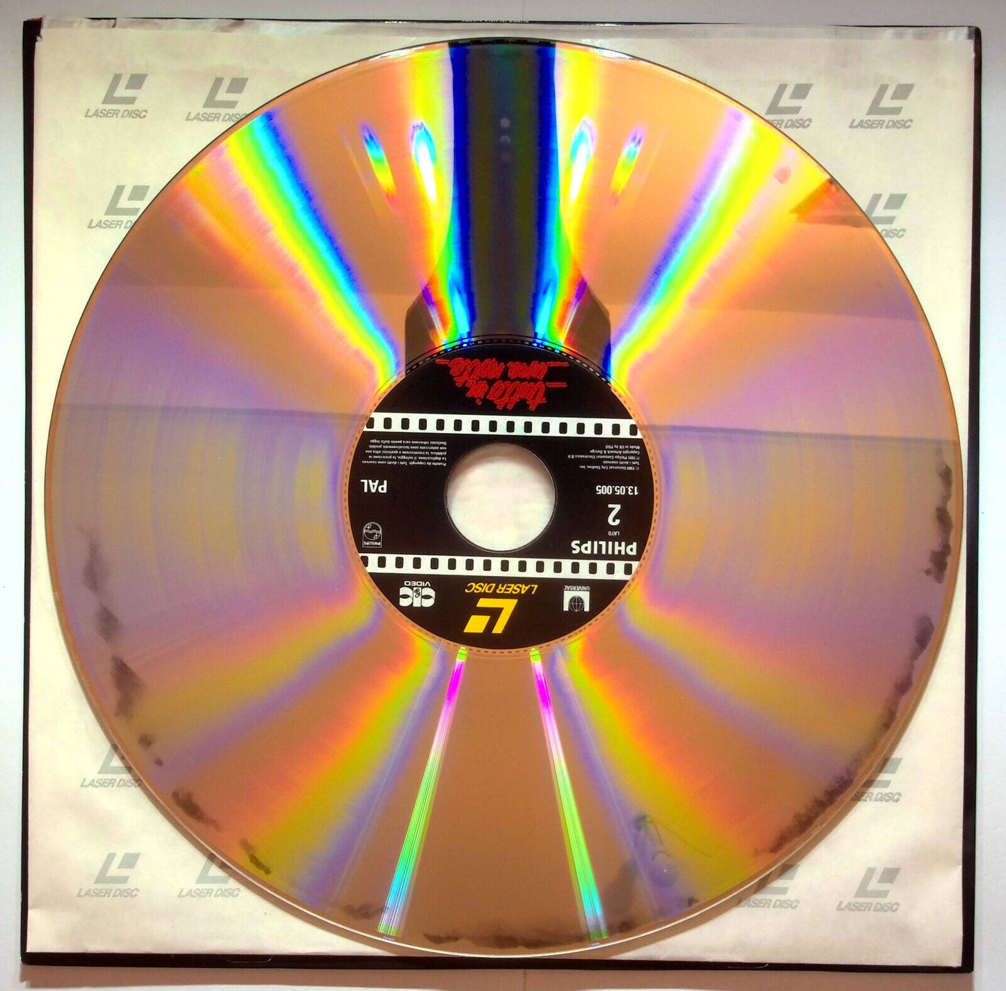 EBOND Tutto In Una Notte - Laser Disc Pal