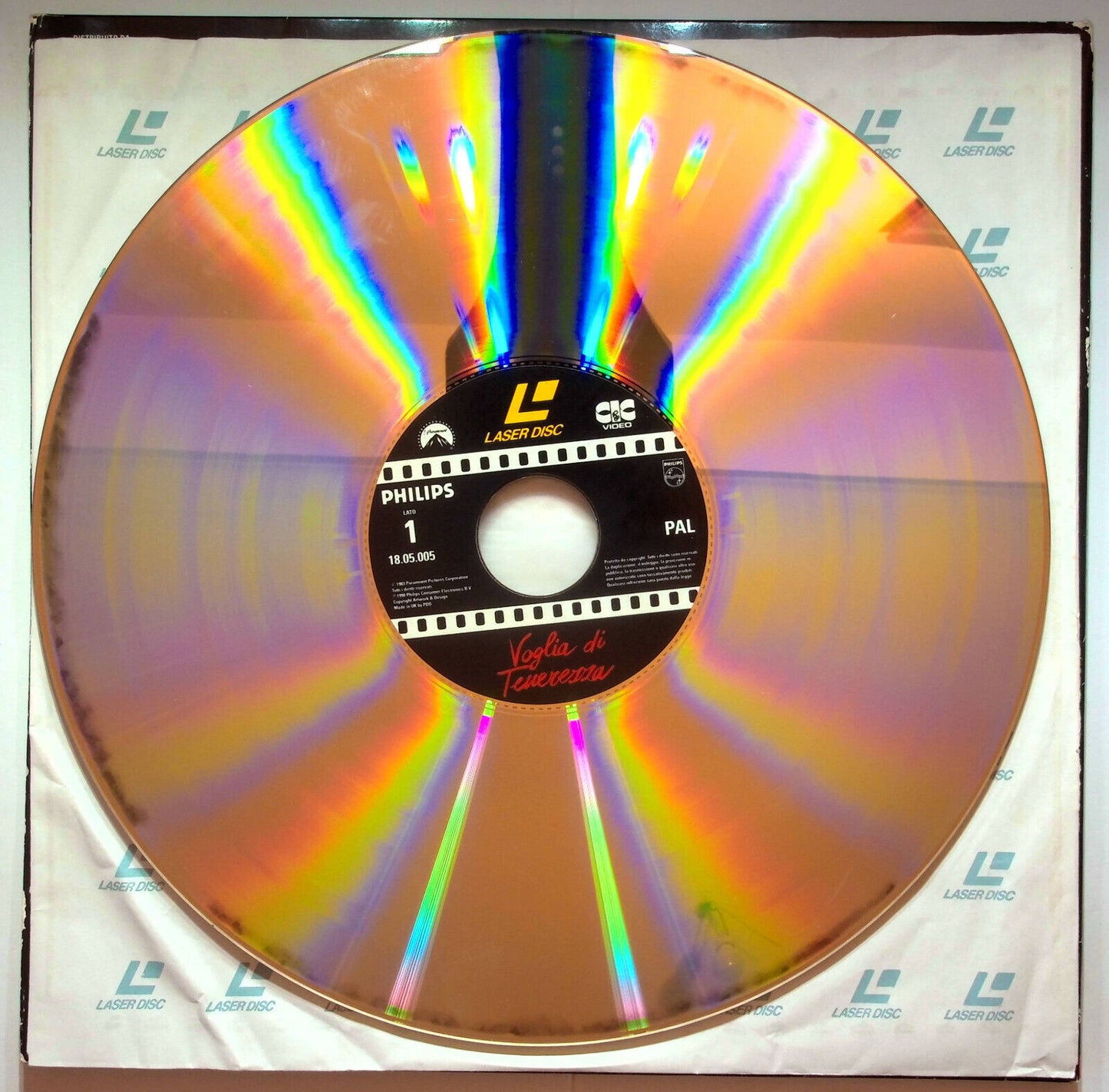 EBOND Voglia Di Tenerezza - Laser Disc Pal