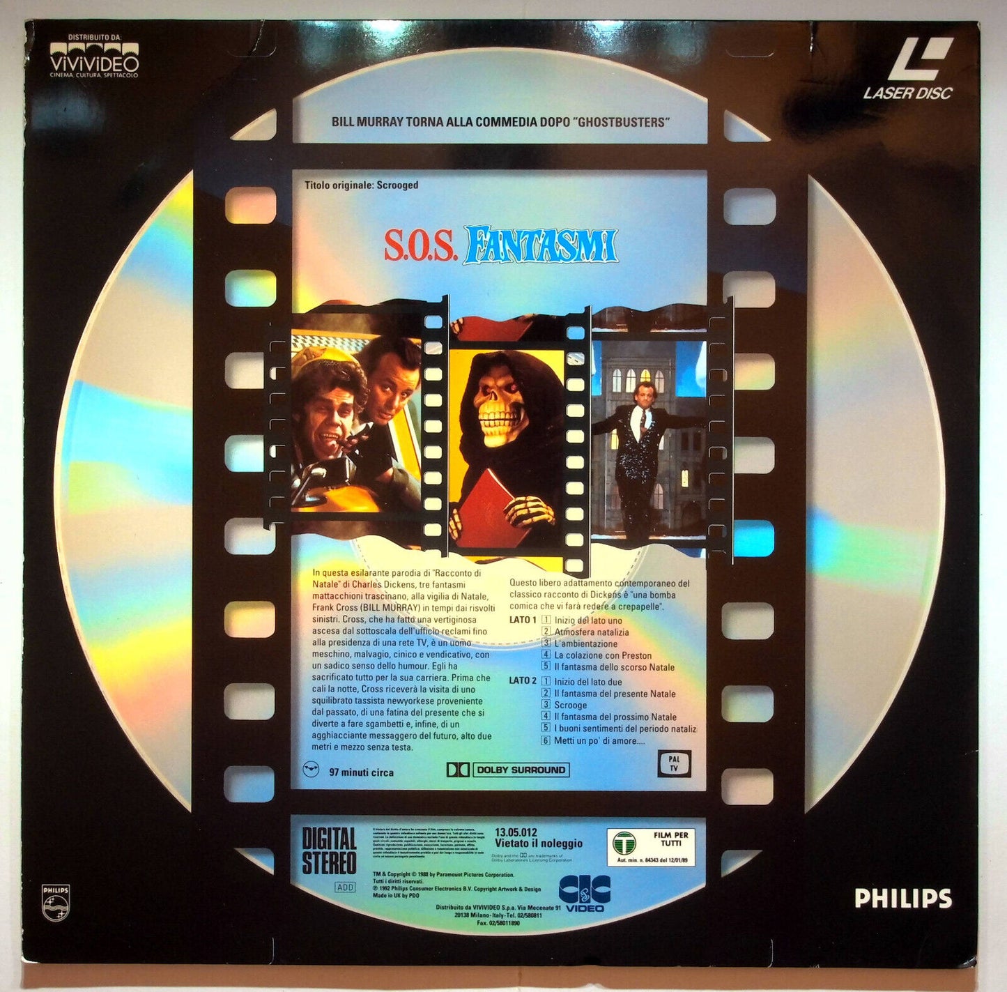 EBOND S.o.s Fantasmi - Laser Disc Pal
