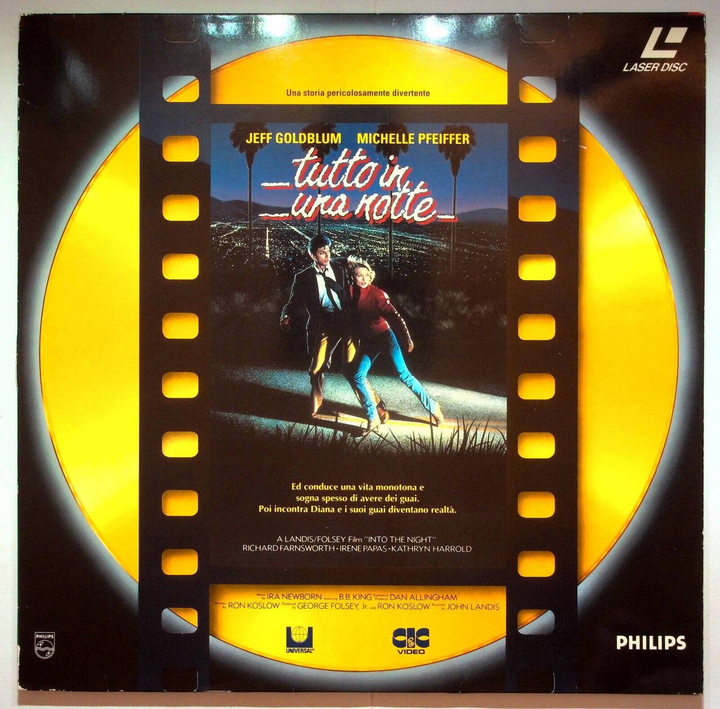 EBOND Tutto In Una Notte - Laser Disc Pal