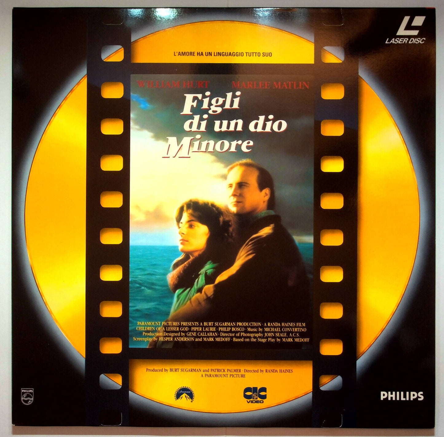 EBOND Figli Di Un Dio Minore - Laser Disc Pal