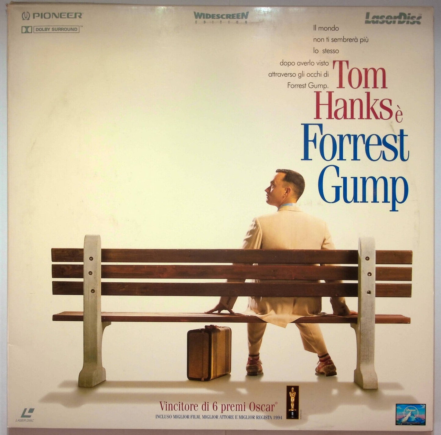 EBOND Tom Hanks e Forrest Gump - Laser Disc Pal