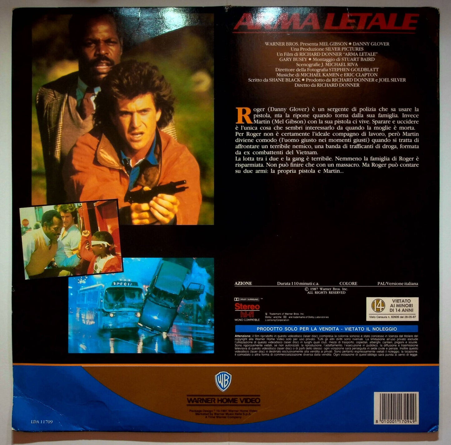 EBOND Arma Letale - Laser Disc Pal